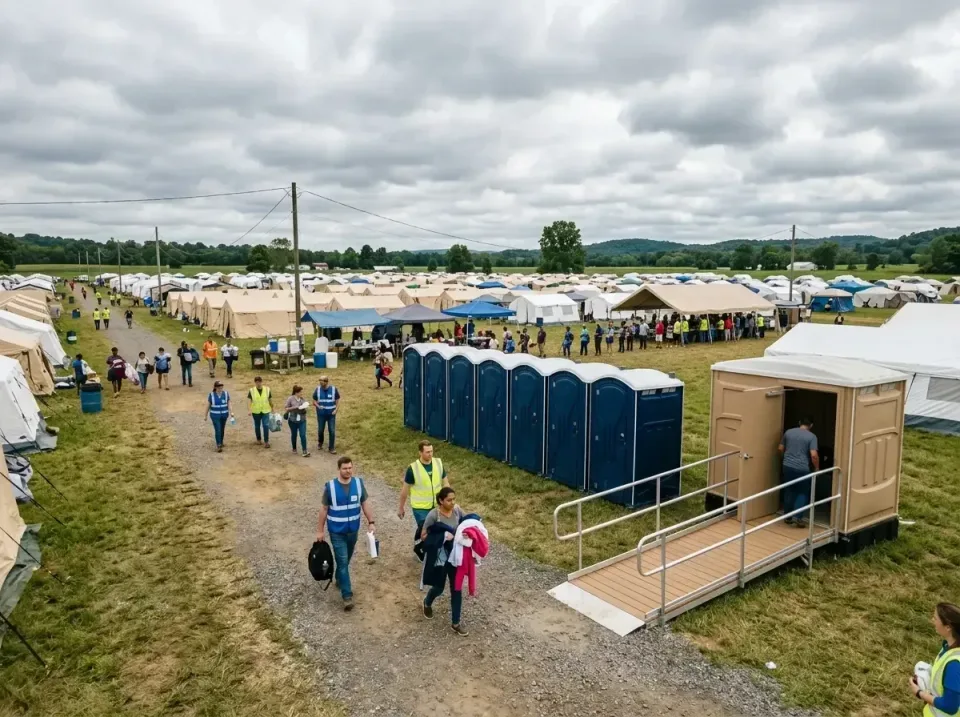 disaster-relief-camp-restrooms-010 — frequently asked questions, Dumpster & Portable Bathrooms Rental in Bloomington, IL